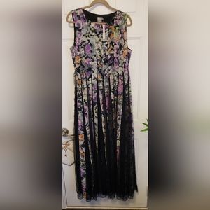 ASOS LONG SLEEVELESS DRESS